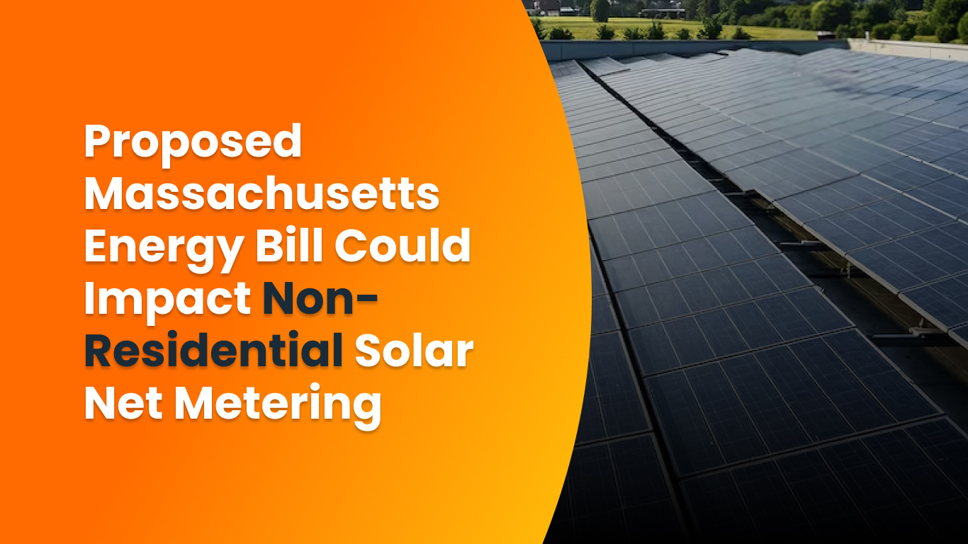 Net metering policy in Massachusetts solar energy bill impact