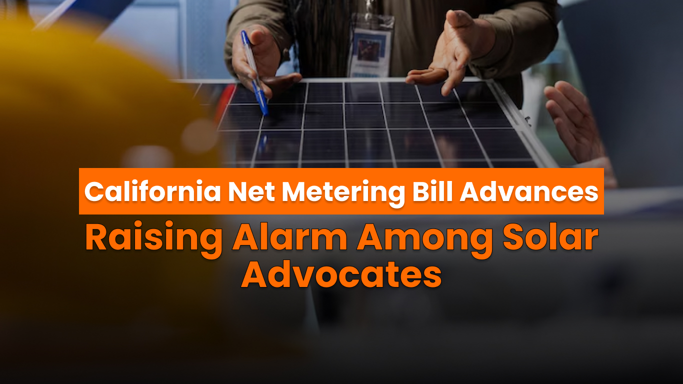 California net metering policy protest by solar advocates