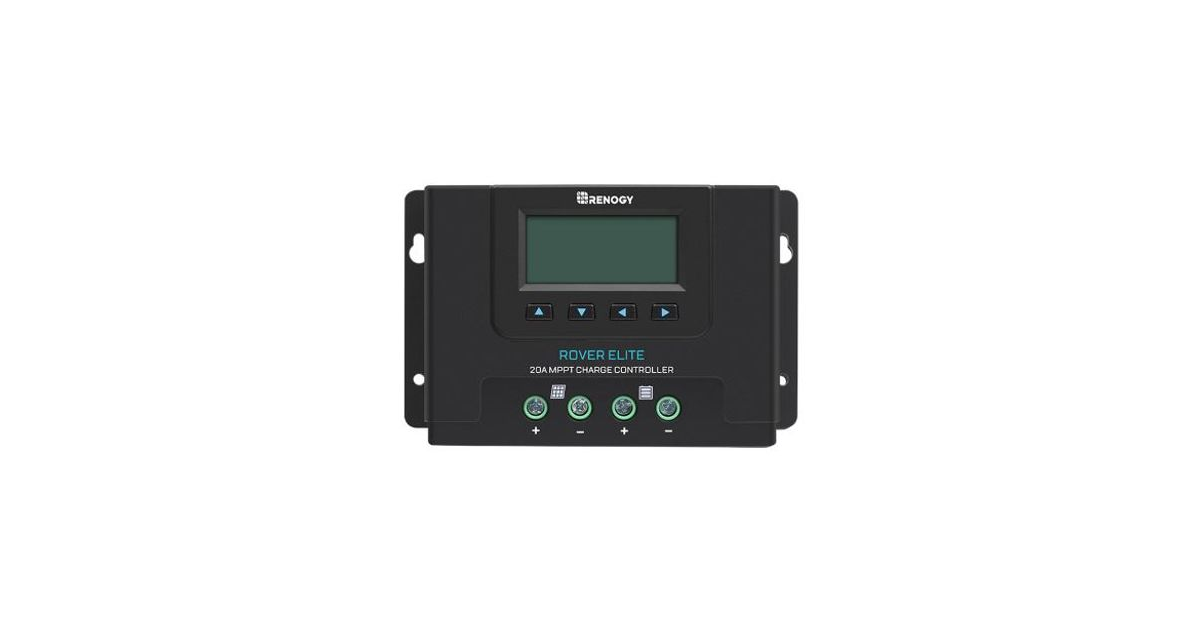Renogy | Rover Elite 20A MPPT Solar Charge Controller RCC20RVRE-US